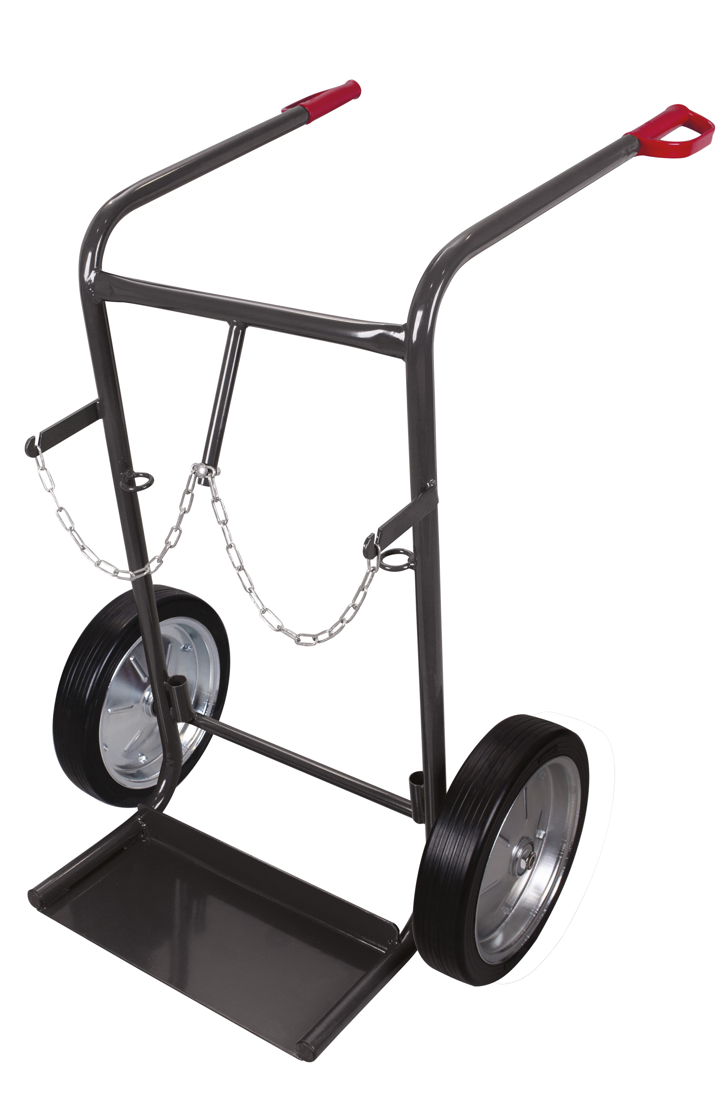 Diable porte-bouteilles pour 2 bouteilles de cap. 40 - 50 Ltr.