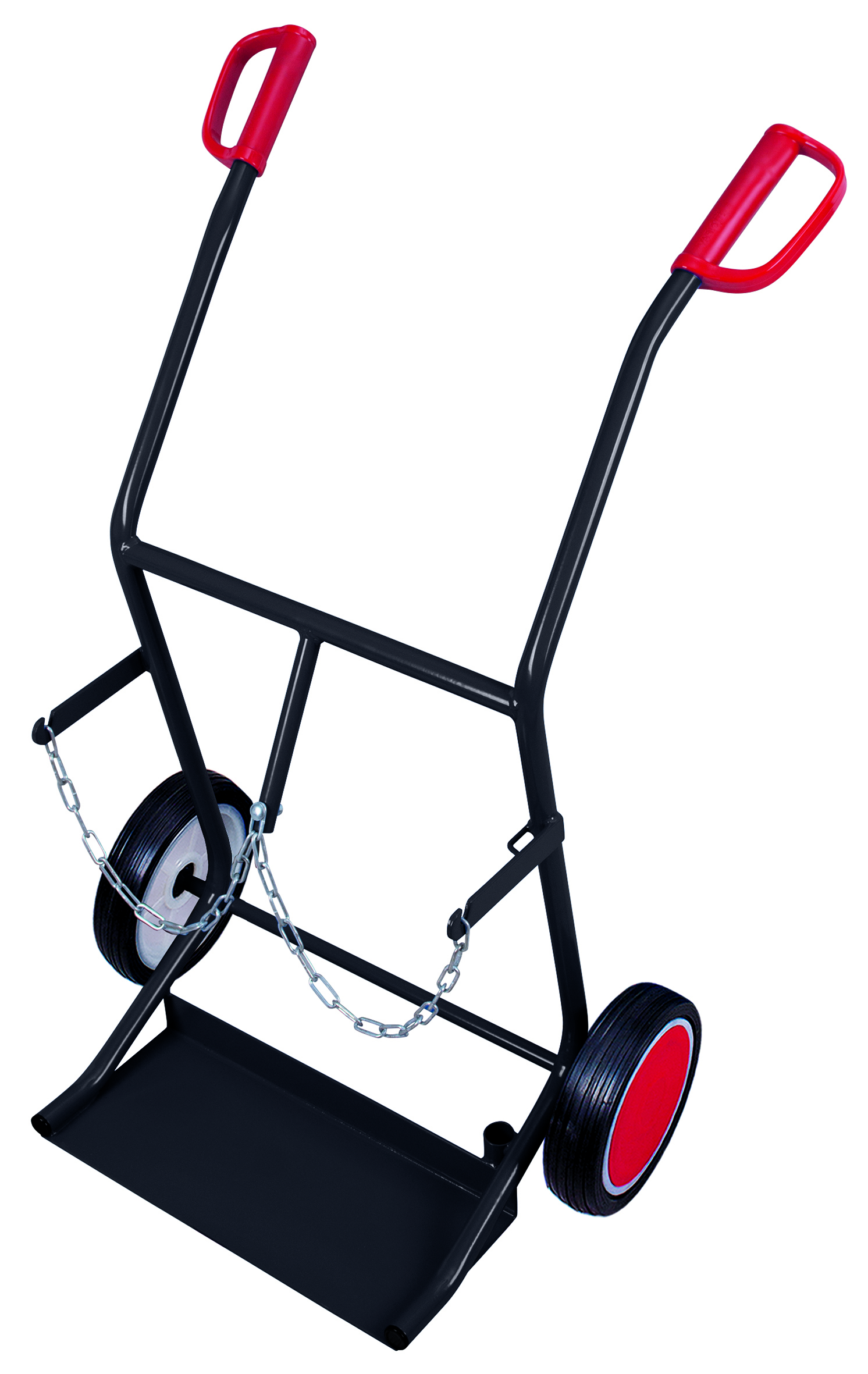 Diable porte-bouteilles pour 2 bouteilles de cap. 20 Ltr.