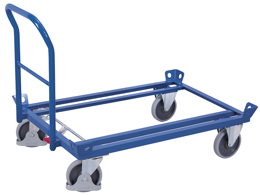 Barre de poussée mobile pour chariot porte-palettes Barre de poussée mobile pour chariot porte-palettes