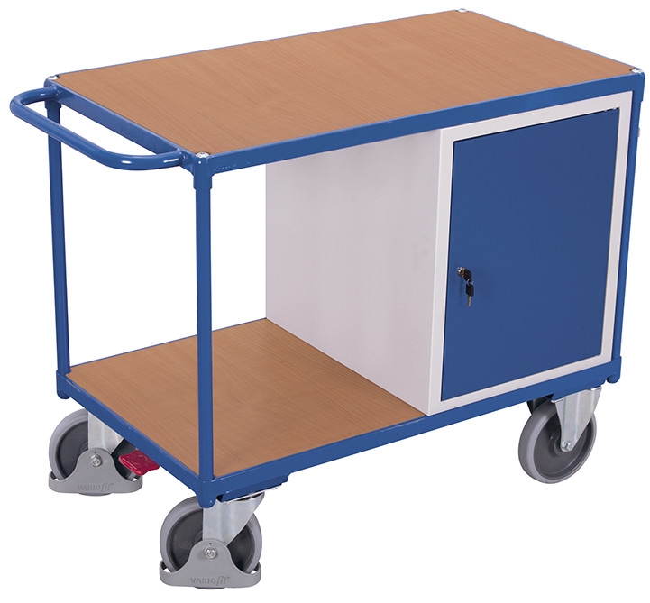 Établi mobile avec 2 plateaux Établi mobile avec 2 plateaux
