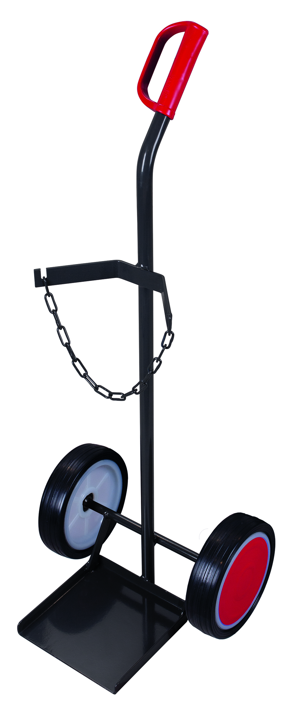 Diable porte-bouteilles pour 1 bouteille de cap. 40 - 50 Ltr.