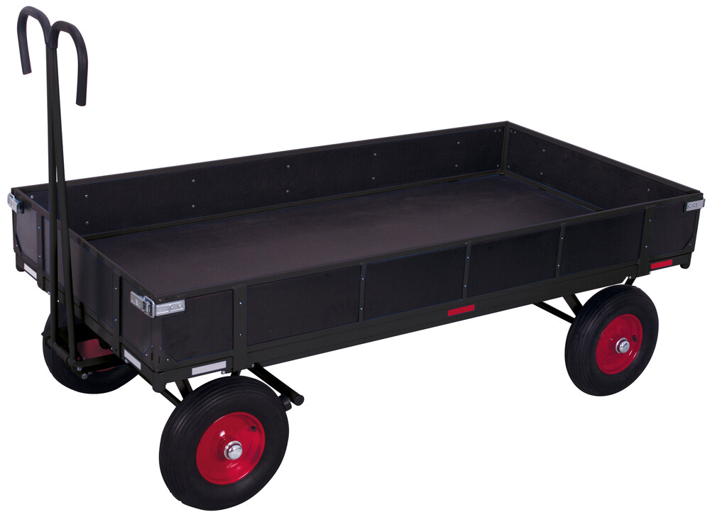 Handpritschenwagen mit Bordwand Handpritschenwagen mit Bordwand
