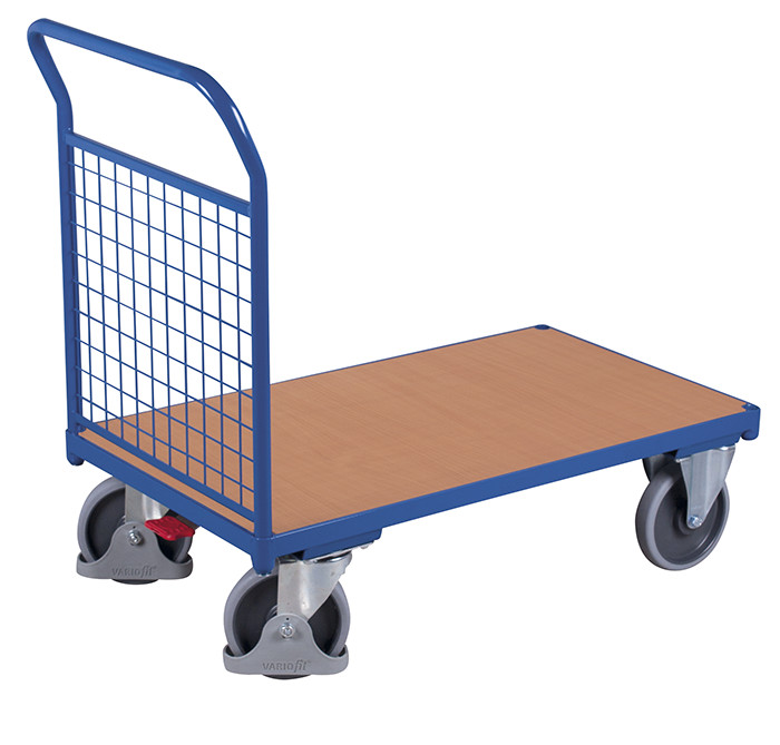 Single-end trolley with mesh