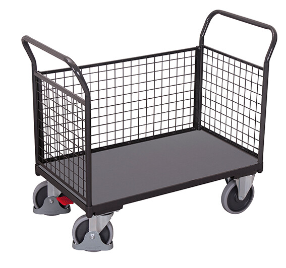 Dreiwandwagen mit Draht Dreiwandwagen mit Draht