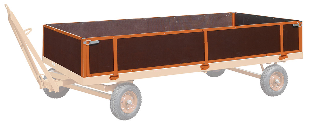 4 Side walls for industrial trailer 4 Side walls for industrial trailer