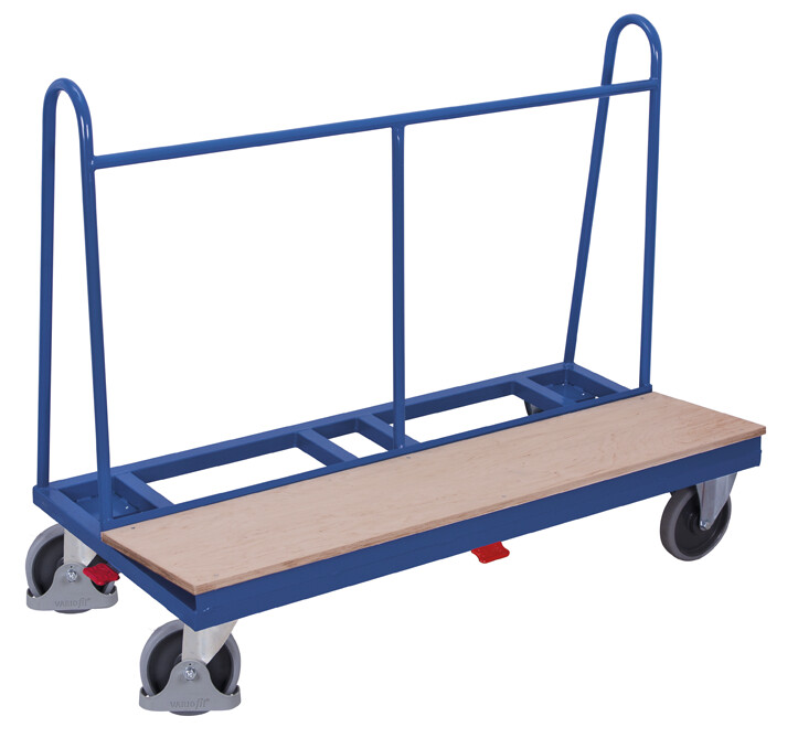 Sheet-material trolley