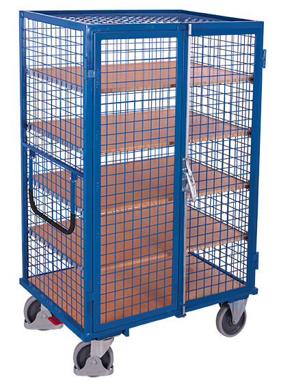 Shelf trolley fixed welded