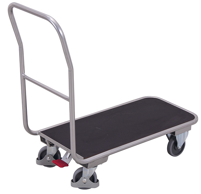 Aluminium store-room trolley